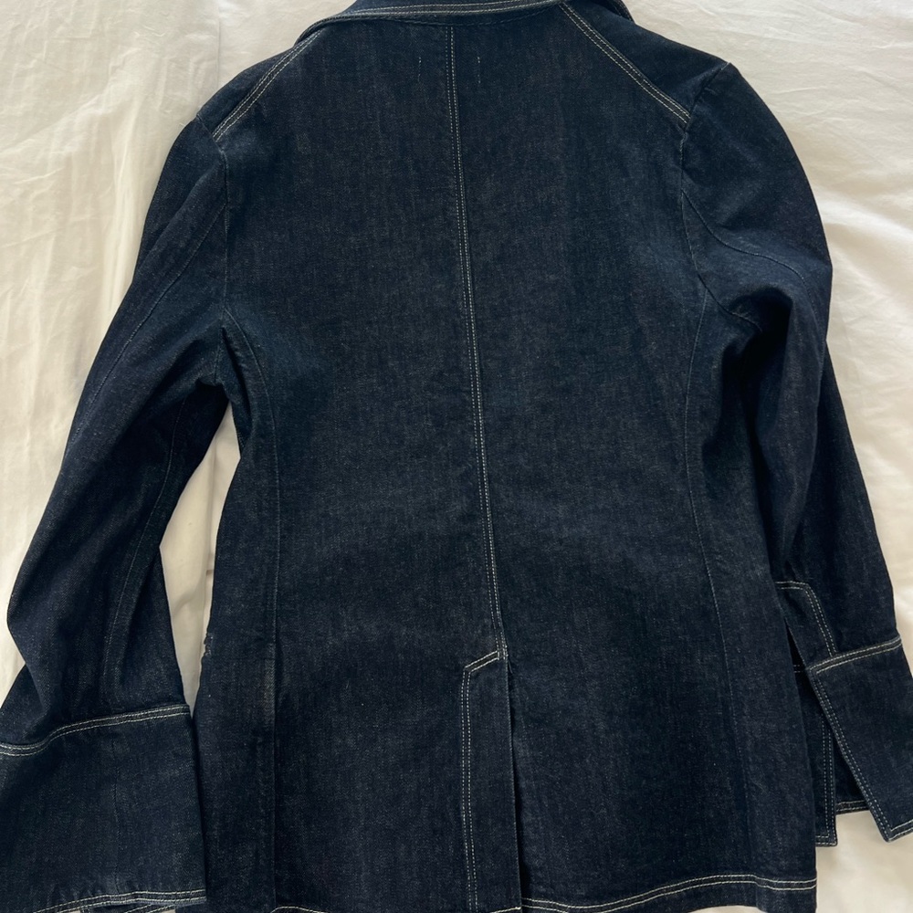 Dark Denim Blazer - Picture 3 of 5